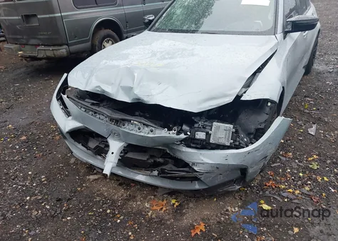 2022 BMW M3 Competition xDrive из США, поврежденный, VIN WBS43AY06NFL85337